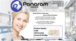 Desktop Screenshot of panaram.ca